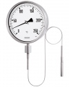 8221 Gas-actuated thermometers TFCh 160 with capillary line bayonet ring case stainless steel ARMANO