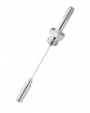 8299.1 Special stems for gas-actuated thermometers A4.3 stem without bent tube, capillary line between thermometer and vessel process connection male thread rigid ARMANO